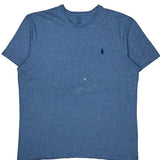 Polo By Ralph Lauren T-Shirt - XL Blue Cotton
