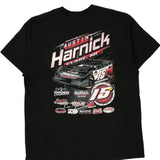 Racing Gildan Graphic T-Shirt - XL Black Cotton