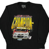 Kevin Harvick Champion Chase Authentics Nascar Long Sleeve T-Shirt - Large Black Cotton