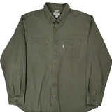 Carhartt Shirt - 2XL Green Cotton