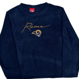 Rams Nfl Football Fleece - Large Navy Polyester