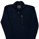 Nautica 1/4 Zip - XL Navy Cotton