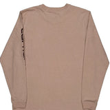 Original Fit Carhartt Long Sleeve T-Shirt - Large Pink Cotton