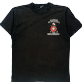 Steel Warriors Fruit Of The Loom Graphic T-Shirt - Medium Black Cotton Blend