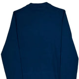 Lacoste Spellout Sweater - Large Blue Cotton