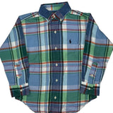 Age 4 Polo By Ralph Lauren Checked Shirt - Small Multicoloured Cotton