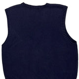 Polo By Ralph Lauren Sweater Vest - XL Navy Cotton