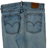 501 Levis Slim Fit Jeans - 29W US 6 Light Wash Cotton