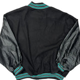 Letter S Unbranded College Varsity Jacket - XL Green Faux Leather