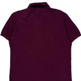Lacoste Polo Shirt - Large Purple Cotton
