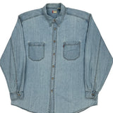 Levis Denim Shirt - XL Light Wash Cotton