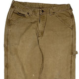 Unbranded Carpenter Pants - 34W 32L Brown Cotton