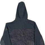 Reebok Fleece Jacket - Large Gray Polyester