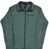 Patagonia Fleece Jacket - Medium Green Polyester
