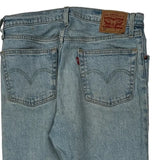 501 Levis Jeans - 30W 26L Light Wash Denim