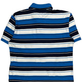Tommy Hilfiger Striped Polo Shirt - XL Blue Cotton