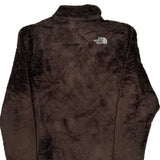 The North Face Fleece Jacket - Large Brown Polyester