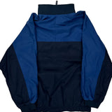 Nike Oversized Windbreaker - Large Navy Nylon
