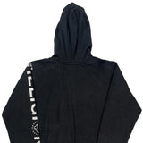 True Religion Full Zip Hoodie - Large Black Cotton