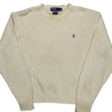 Polo By Ralph Lauren Sweater - 2XL Cream Cotton