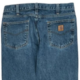 Carhartt Jeans - 34W 32L Blue Cotton