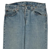 501 Levis Jeans - 32W 30L Light Wash Cotton