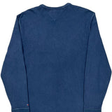 Tommy Hilfiger Long Sleeve T-Shirt - XL Blue Cotton