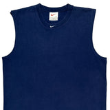 Nike Tank Top - Medium Blue Cotton
