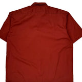 Dickies Short Sleeve Shirt - 2XL Red Polyester Blend