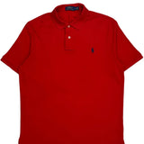 Polo By Ralph Lauren Polo Shirt - Medium Red Cotton