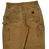 Carhartt Carpenter Trousers - 29W 30L Brown Cotton