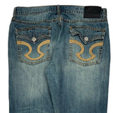 Black Canyon Boot Cut Jeans - 36W 34L Blue Denim