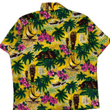 Waikiki Floral Hawaiian Shirt - Large Multicoloured Polyester