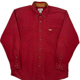 Carhartt Shirt - Large Red Cotton