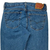 501 Levis Jeans - 34W 34L Blue Cotton
