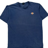 Dickies T-Shirt - 2XL Blue Cotton
