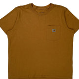 Carhartt T-Shirt - XL Brown Cotton
