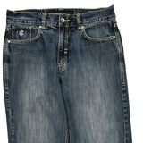 Rocawear Graphic Jeans - 34W 30L Dark Wash Denim