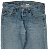 501 Levis Jeans - 32W 30L Light Wash Denim
