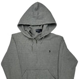 Polo By Ralph Lauren Hoodie - Small Gray Cotton