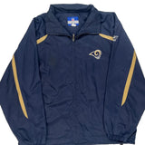 Los Angeles Rams Reebok Nfl Windbreaker - XL Navy Polyester