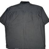 Tommy Bahama Tall Hawaiian Shirt - XL Black Silk