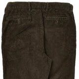 Nautica Cord Trousers - 34″ Waist Brown Cotton