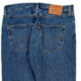 Levis 501 Jeans - 32W 31L Blue Cotton