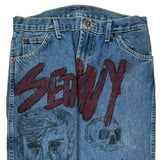 Dickies Jeans - 30W 31L Blue Cotton