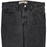 Levis Slim Fit Jeans - 36W 29L Gray Cotton