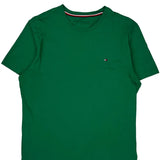 Tommy Hilfiger T-Shirt - Medium Green Cotton