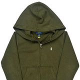 Age 8 Polo By Ralph Lauren Hoodie - Small Green Cotton