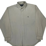 Blake Ralph Lauren Shirt - XL Beige Cotton