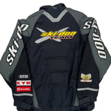 Bombardier Ski-Doo Motorcycle Ski Jacket - Large Black Nylon